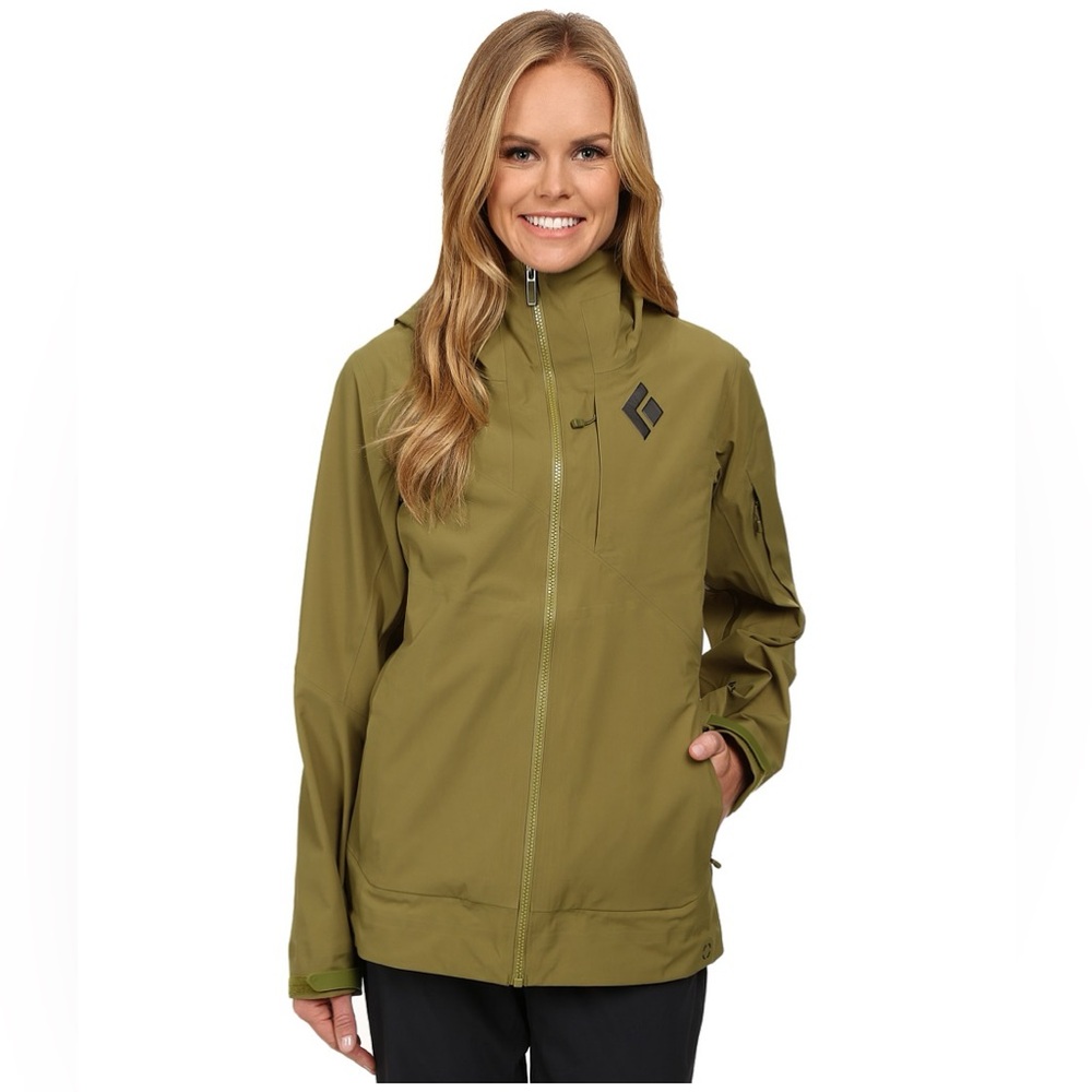 Black Diamond Mission Shell | Sage | Medium